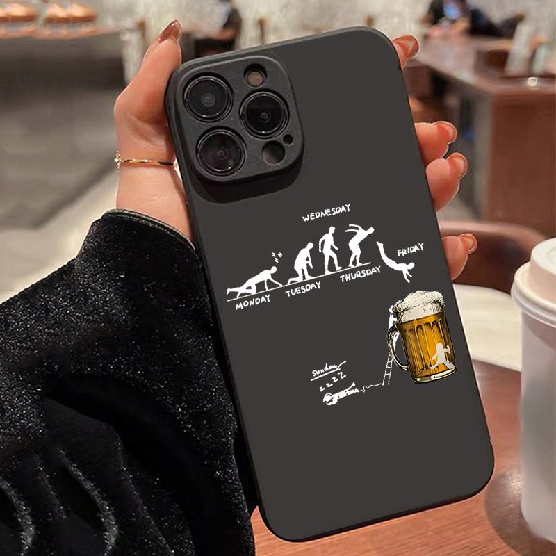 Samsung Galaxy A55 - Creative Beer-Themed Phone Case for Samsung