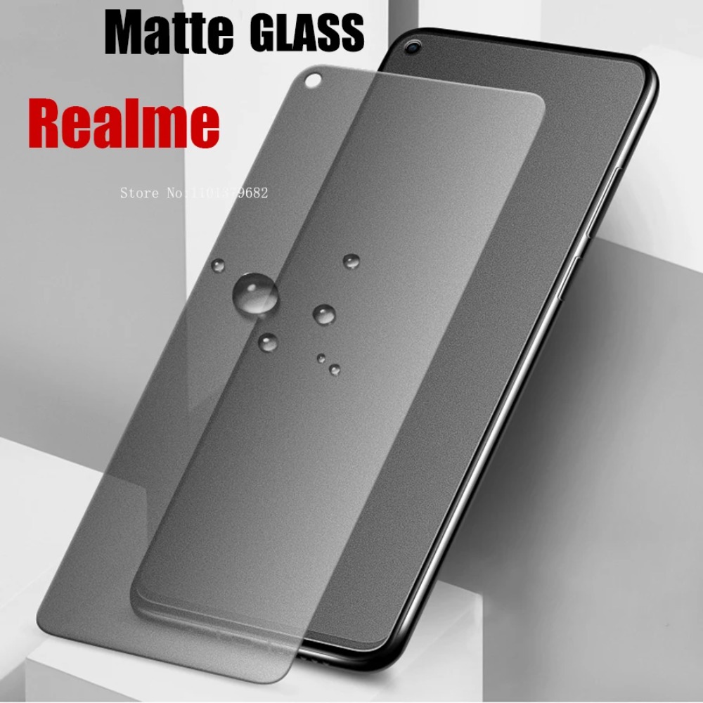Realme C67 - 3Pcs Matte Tempered Glass Realme 12