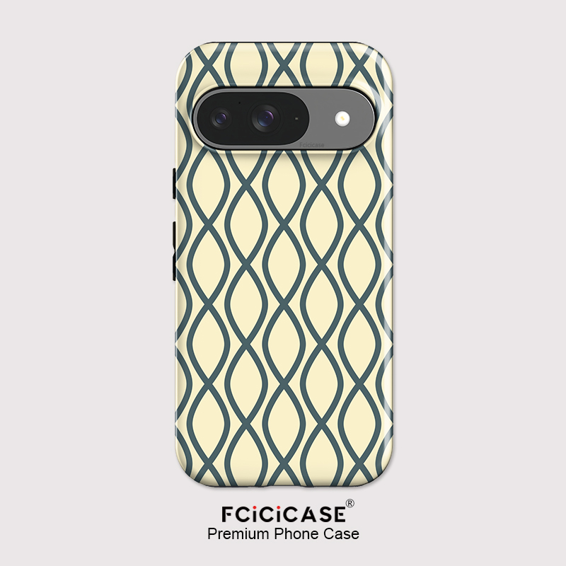 Google Pixel 9 - Fcicicase Fashion Stripe Print Phone Case