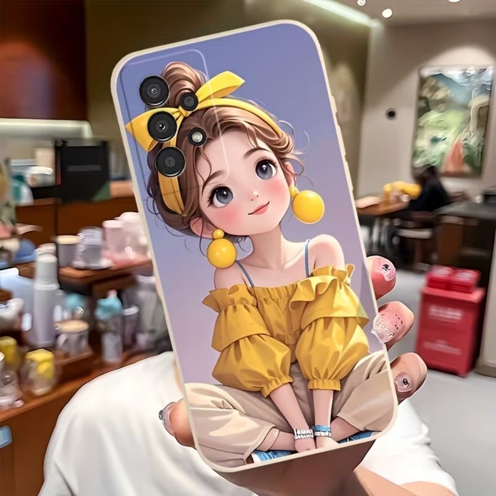 Samsung Galaxy S24 - Cute Cartoon Girl Pattern Design Phone