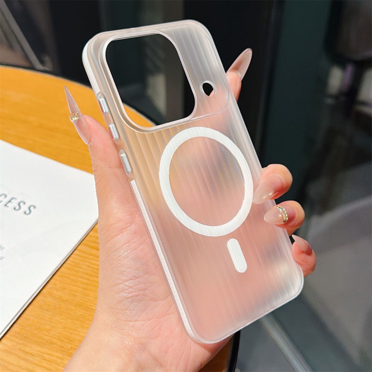 Luxury Ice Fog Corrugated Stri - Oppo Find X8 ulasan dan harga