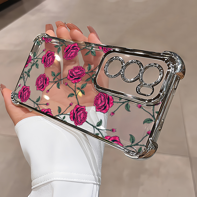 Painting Rose Flower Phone Cas - Vivo V40 ulasan dan harga