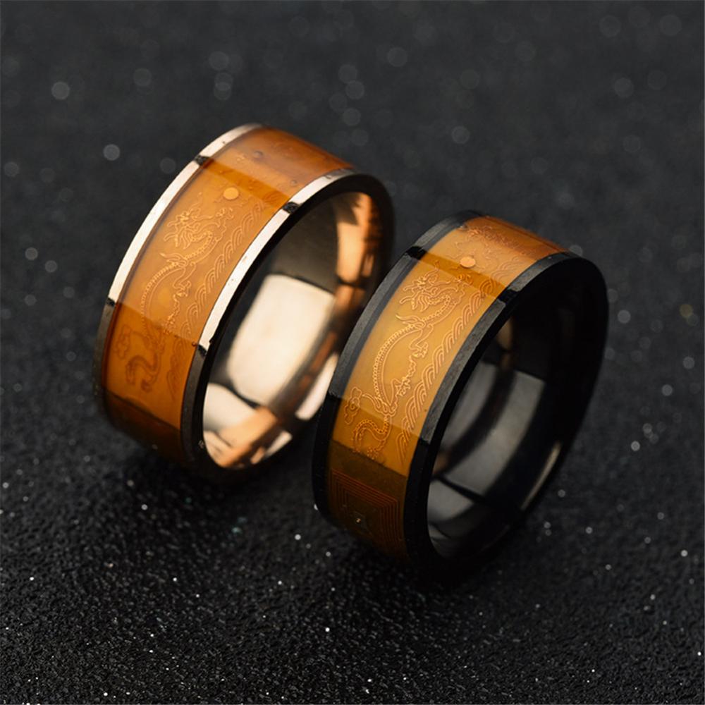Mens Couple Rings NFC Stainles - Smart Ring Nfc Pay ulasan dan harga