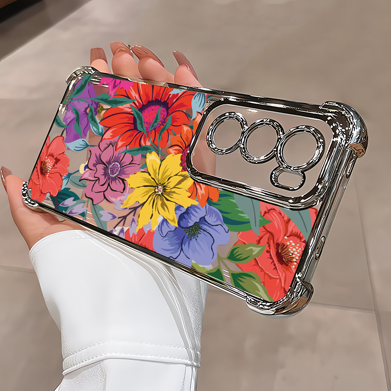 Plating Clear Phone Case For V - Vivo V40 ulasan dan harga