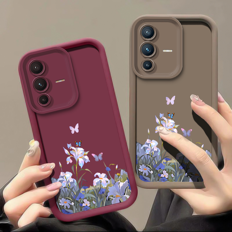 Fashion Flower Butterfly Print - Vivo X200 ulasan dan harga
