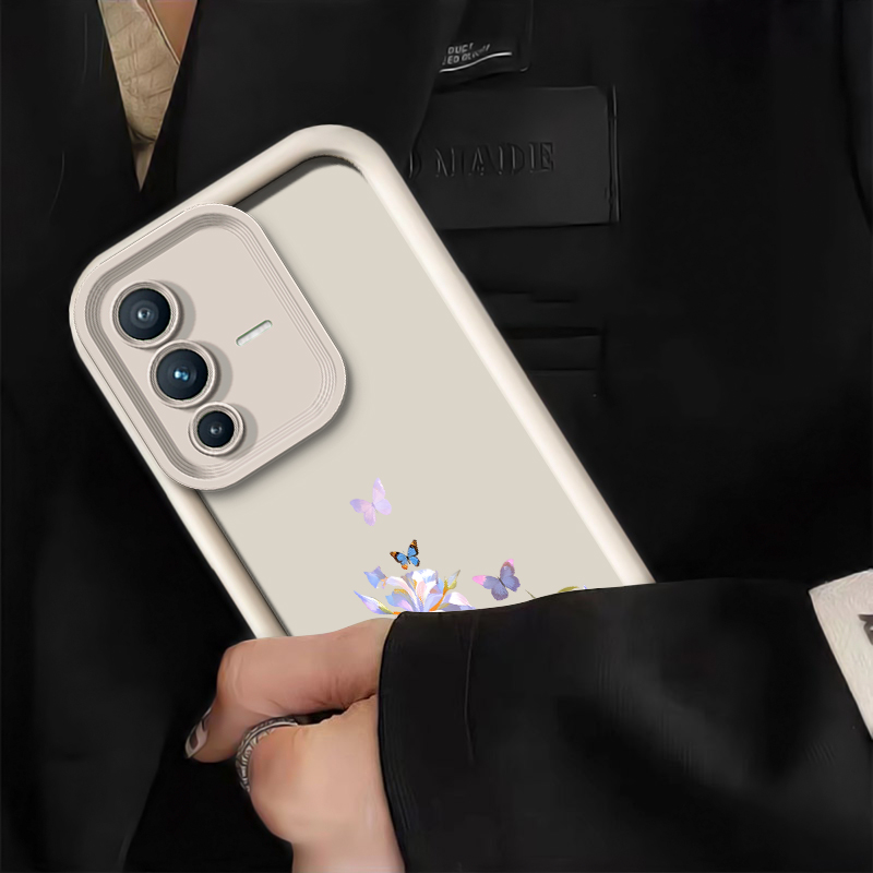 Fashion Flower Butterfly Print - Vivo X200 ulasan dan harga