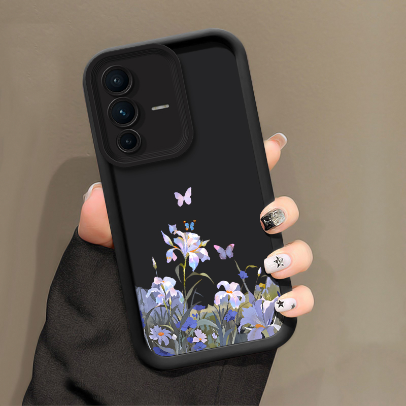 Fashion Flower Butterfly Print - Vivo X200 ulasan dan harga