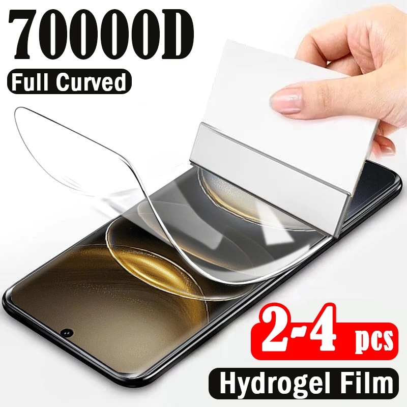 2-4Pcs Full Curved Hydrogel Fi - Vivo V40 ulasan dan harga