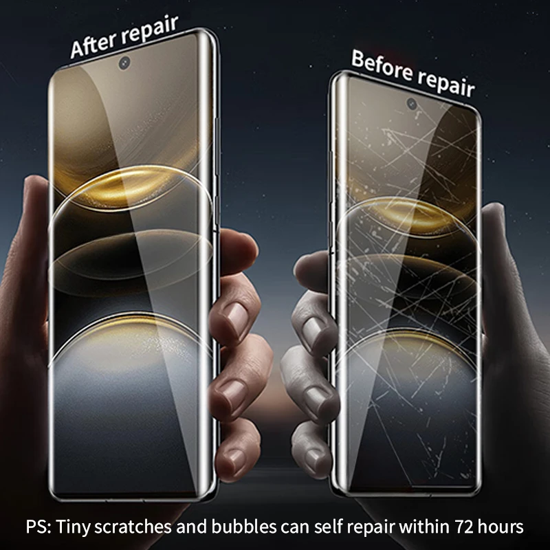 2-4Pcs Full Curved Hydrogel Fi - Vivo V40 ulasan dan harga