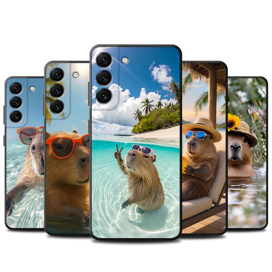 Vacation Capybara Case for Sam - Samsung Galaxy A55 ulasan dan harga