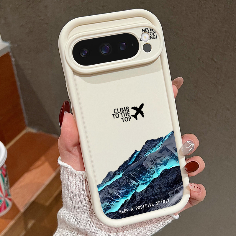 Airplane Snow Mountain Pattern - Google Pixel 9 ulasan dan harga