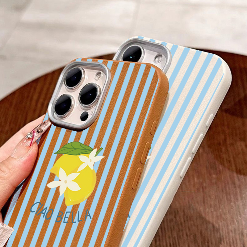 Lemon Striped Retro Design Sui - Samsung Galaxy A55 ulasan dan harga