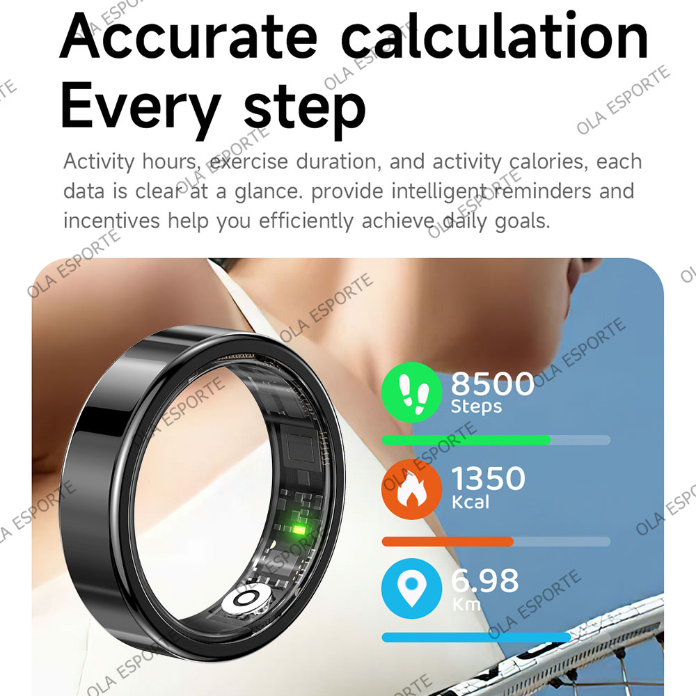 New R09 Smart Ring Men Women w - Temperature Ring Skin ulasan dan harga