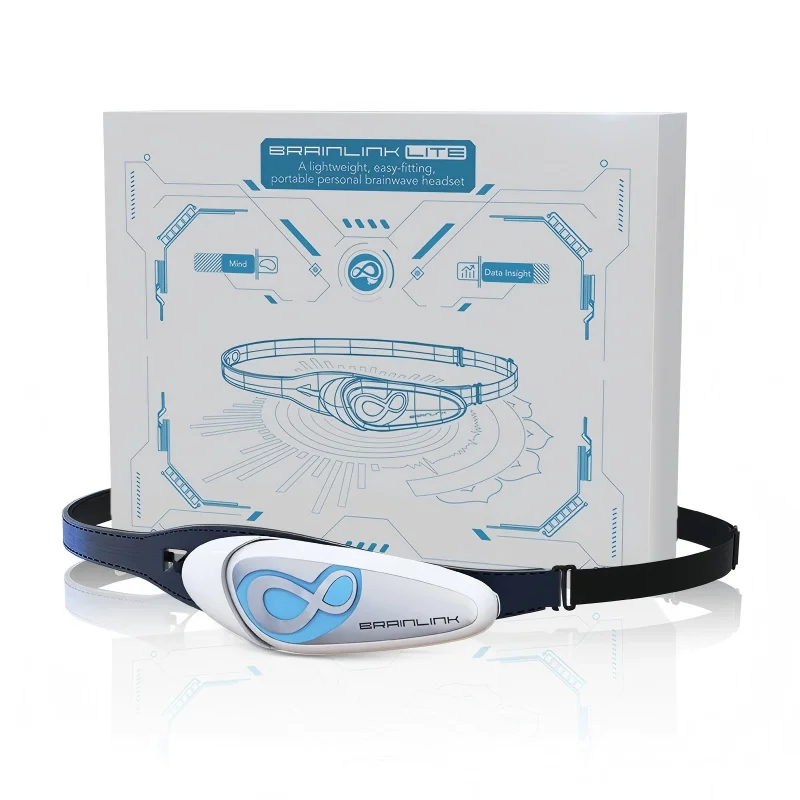 New Brainlink Lite EEG Dry Ele - Meditation Headband Eeg ulasan dan harga