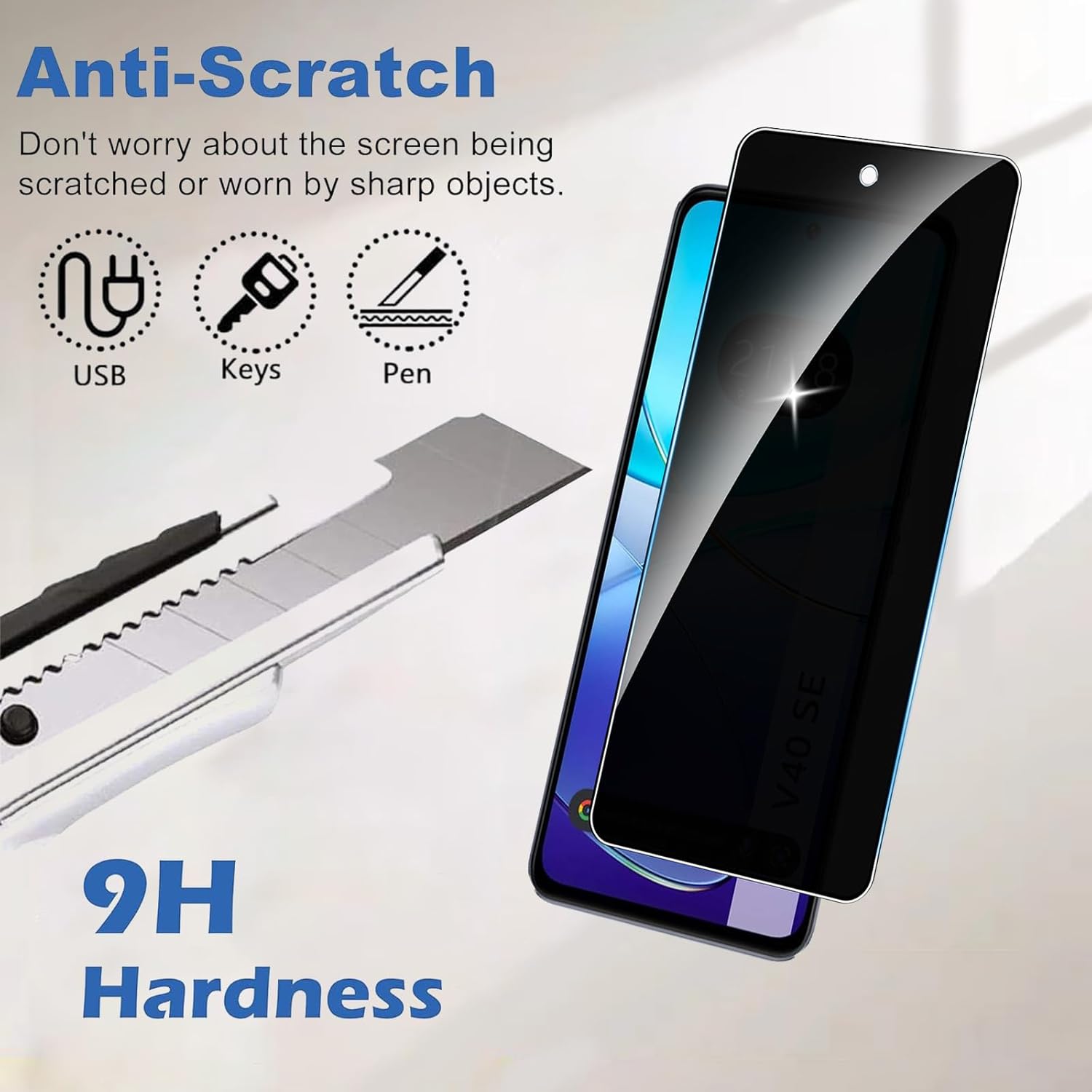 For VIVO V40 SE Anti Spy Tempe - Vivo V40 ulasan dan harga