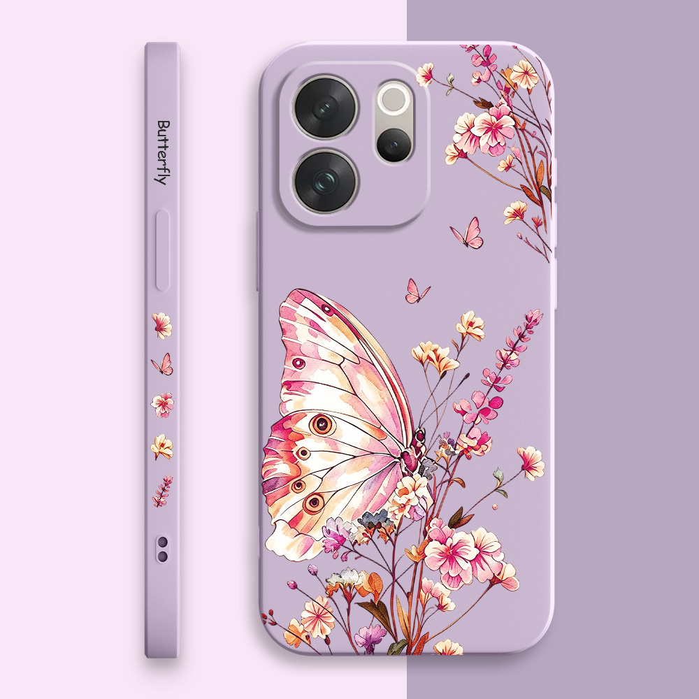Butterfly Sprig Phone Case For - Vivo V40 ulasan dan harga