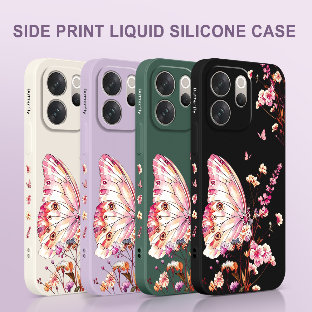 Butterfly Sprig Phone Case For - Vivo V40 ulasan dan harga