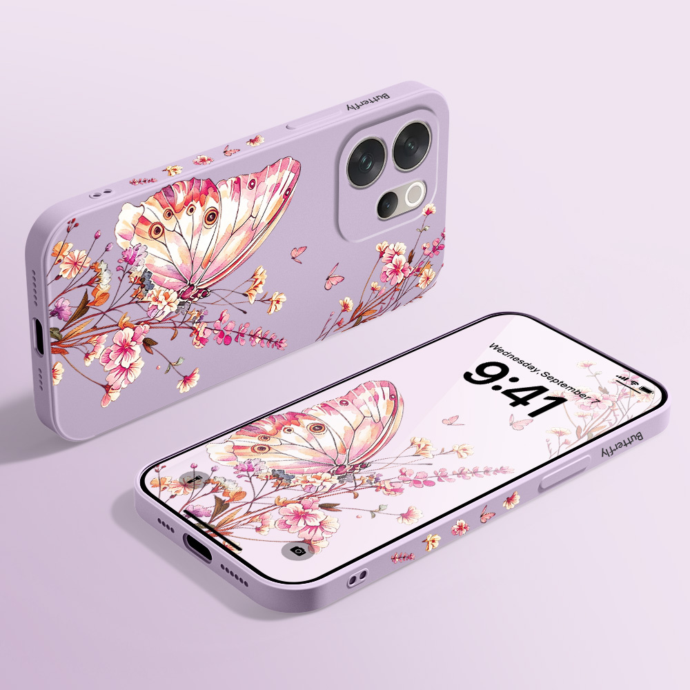Butterfly Sprig Phone Case For - Vivo V40 ulasan dan harga