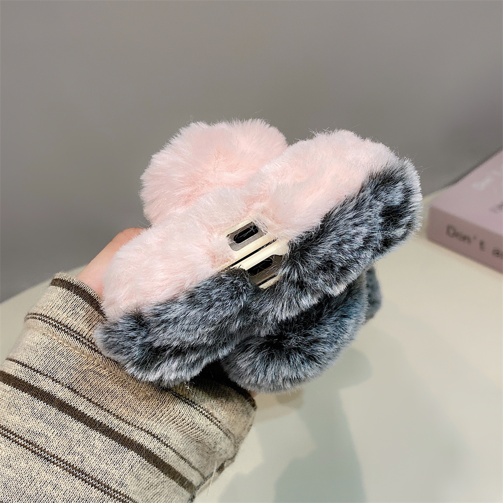 Cute Rabbit Ears Fluffy Stand  - Samsung Galaxy S24 ulasan dan harga