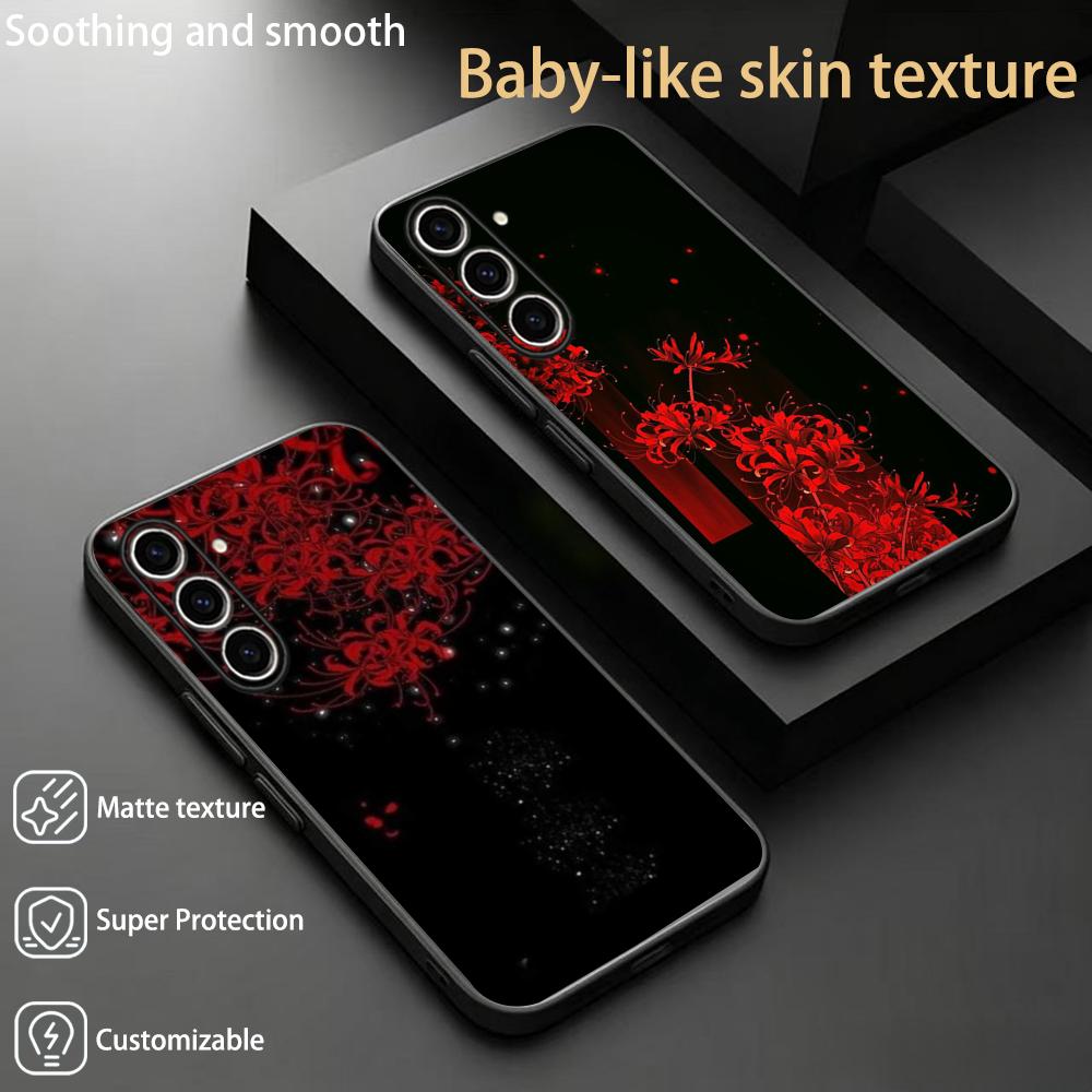 Red spider lily Japan art fash - Samsung Galaxy S24 ulasan dan harga