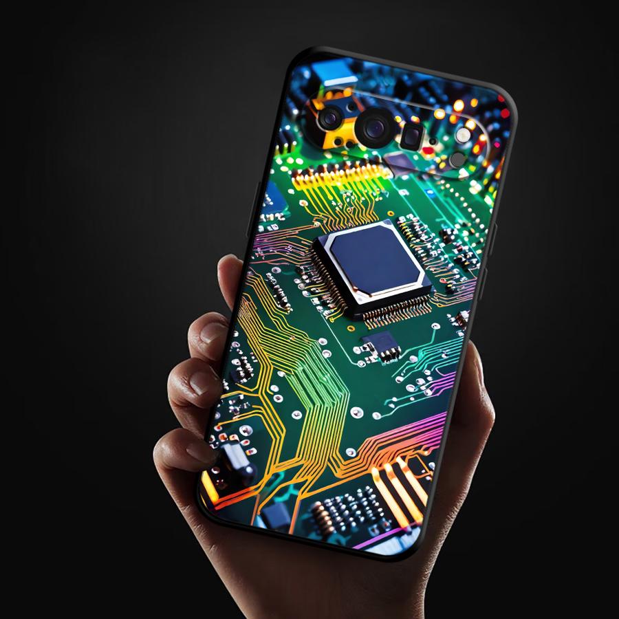 Retro Circuit Board Funda Phon - Google Pixel 9 ulasan dan harga