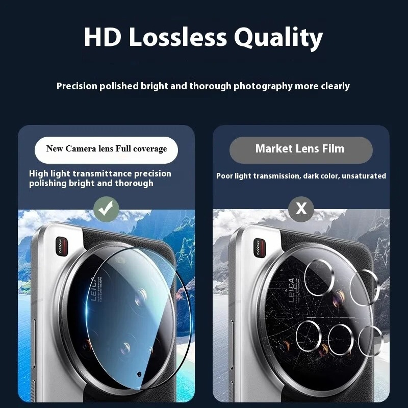 3Pcs Full Glue Camera Lens Tem - Vivo X200 ulasan dan harga